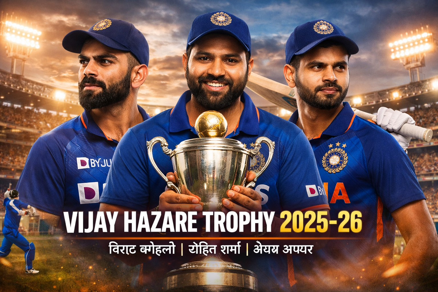 Vijay Hazare Trophy 2025-26: विराट कोहली, रोहित शर्मा की वापसी और SKY व ...
